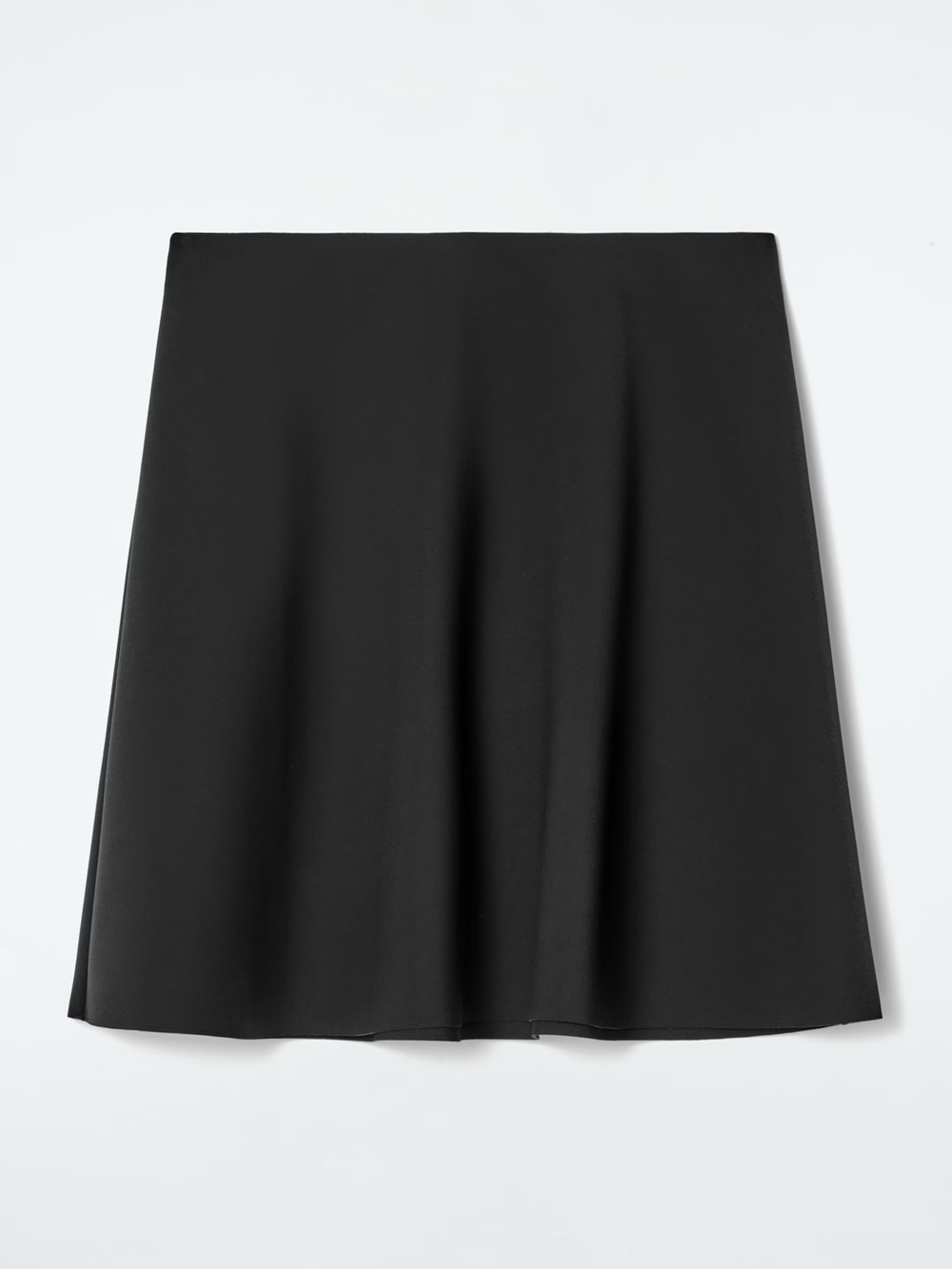NWOT COS Black A-Line Scuba Mini Skirt – Size S